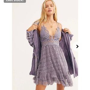 NWT Free People Adella Burnout Dress